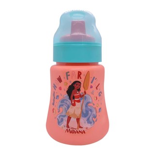 Copo De Transição Infantil C/ Bico Flexível e Tampa 340ml Moana Princesas Disney