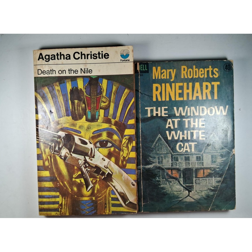 Kit 2 livros The Window at the White Cat Death on the Nile