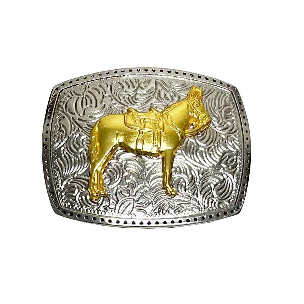 Fivela Country Masculina Mula Traiada Oklahoma Country