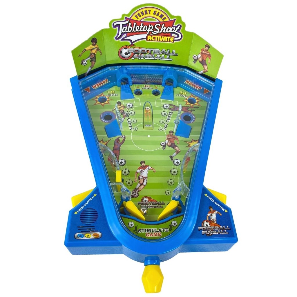 Jogo Mini Pinball Ball Luzes e Som Game Brinquedo - Castela em Oferta na Shopee