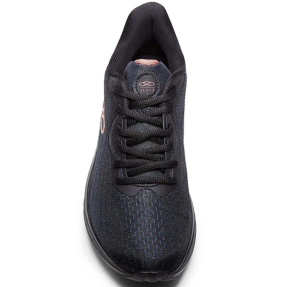 Detalhes do Tênis Olympikus Venus 3 Feminino - Preto
