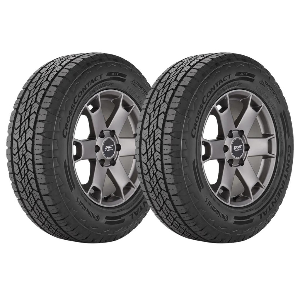 kit 2 Pneus Aro 18 265/60R18 Continental Crosscontact 110T AT