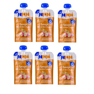 Kit 6x Papinha Papapá Frango Grão Vegetais Squeeze 120g em Oferta na Shopee