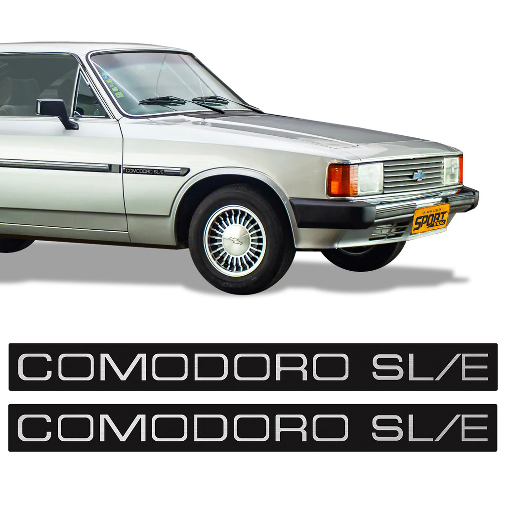 Adesivos Comorodo SL/E Opala Caravan 88 / 89 Emblema Lateral em Oferta na Shopee