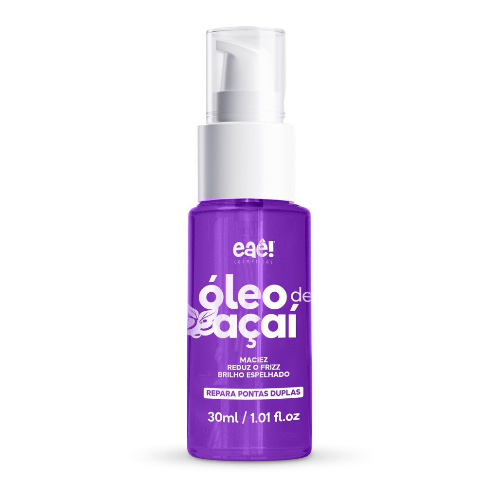 Óleo Reparador De Pontas Áçaí 30ml Eaê! Cosméticos em Oferta na Shopee