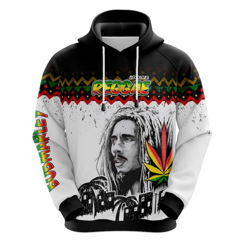 Blusa | Jaqueta | Casaco Bob Marley Reggae Rastafari Jamaica