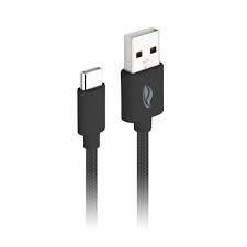 Cabo USB A x USB C C3 Tech CB-C11BK (1 Metro - USB 2.0)