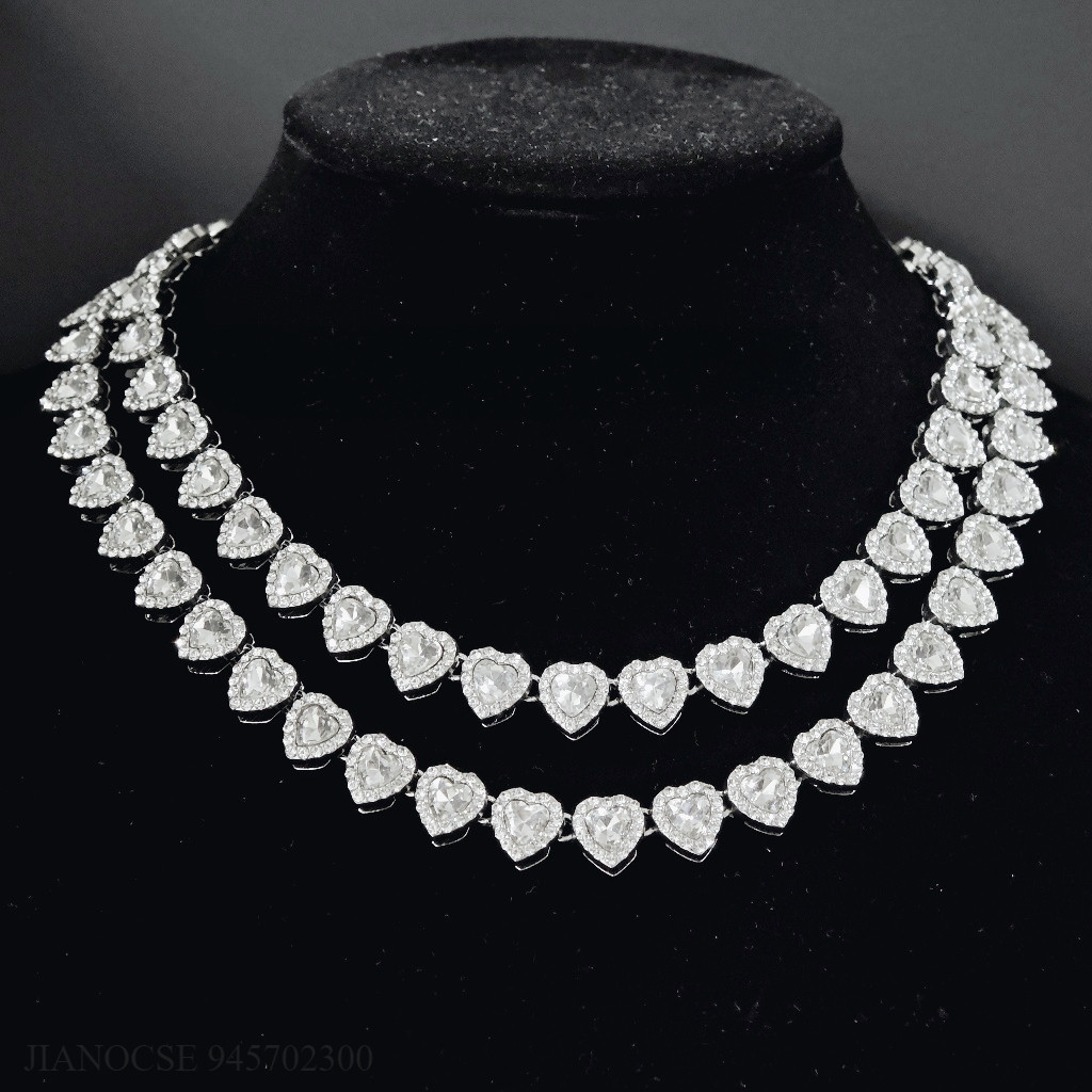 Novo Corrente Cravejada Hip Hop 11mm Iced Completo Diamante Homens Mulheres Cubano Colar P...