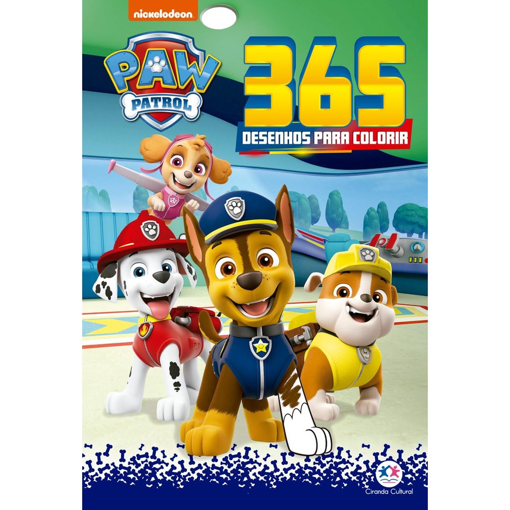 Patrulha Canina - 365 Desenhos para colorir em Oferta na Shopee