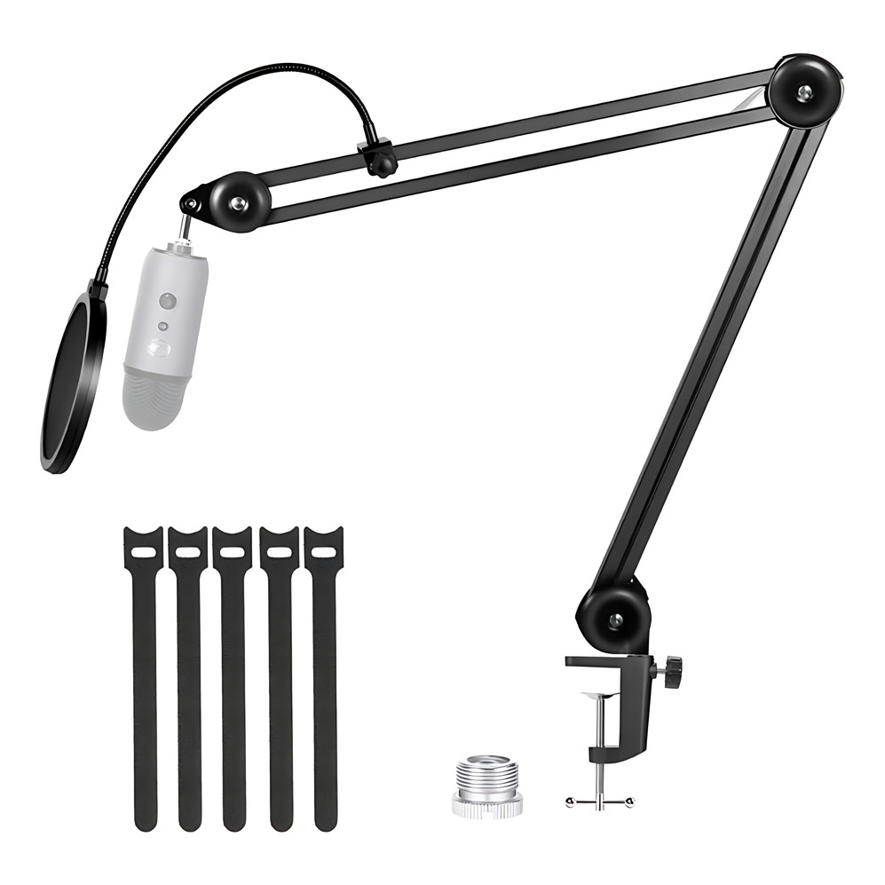 Suporte Articulado P/ Microfone Fifine  Podcast E Gravação