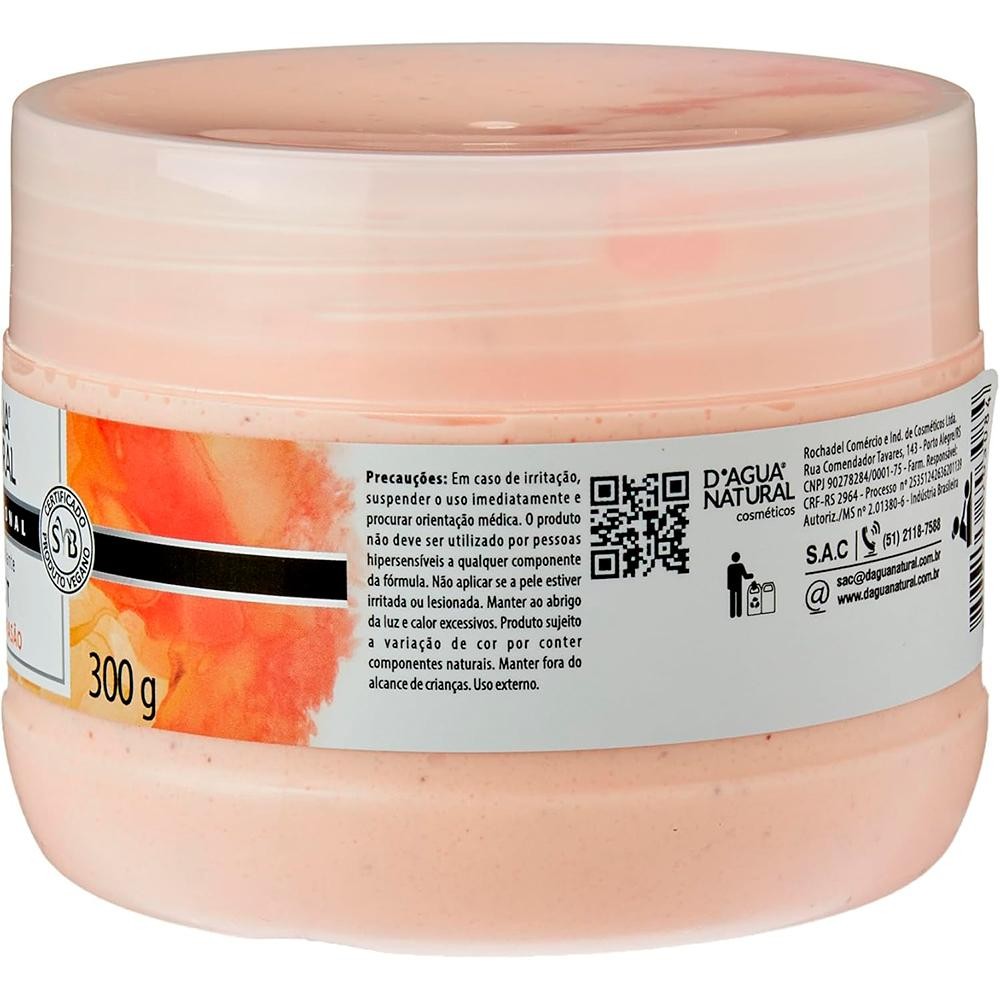 Creme Esfoliante Corporal Dagua Natural Apricot Média Abrasão 300g — imagem 2 de 2