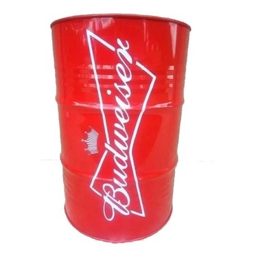 Adesivo Budweiser Tambor Tonel Barril 200l 75cm X 32cm
