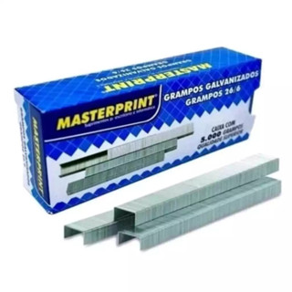 Grampos para Grampeador 26/6 Galvanizado C/ 5000 unidades em Oferta na Shopee