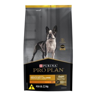 Ração Pro Plan Calorias Reduzidas 2,5Kg Alimento Cães Adultos Obeso Raças Pequenas em Oferta na Shopee