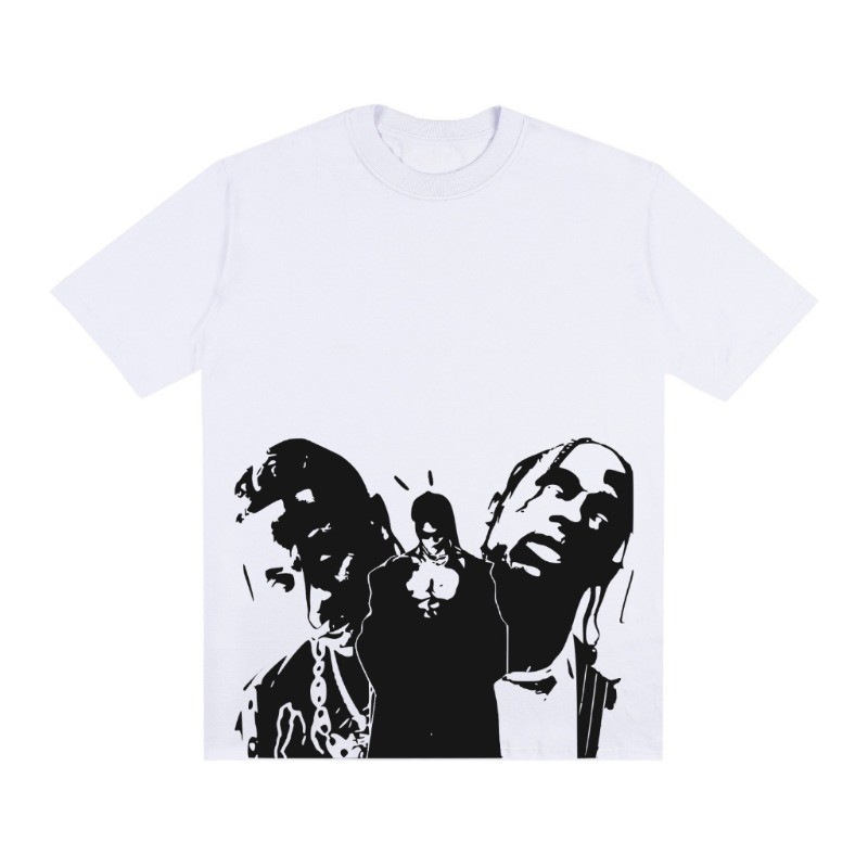Camiseta Unissex T Scott: Conforto Oversized e Design Urbano Atemporal

