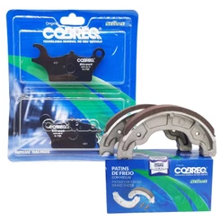 Kit Pastilhas e Lonas de Freio Cg 160 Fan 2025 / Cg 160 Start 2025 Cobreq