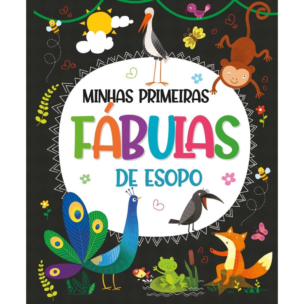 Minhas Primeiras Fábulas de Esopo | Capa Dura em Oferta na Shopee