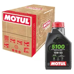 Caixa de Óleo Motul 5100 15w50 Semissintético (12 Litros)