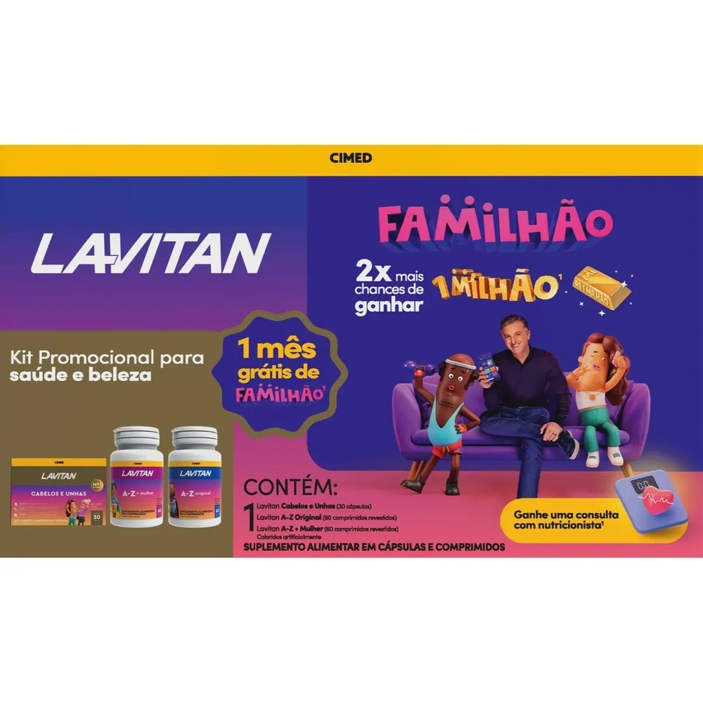 Kit Familhão - Promocional Saúde e Beleza