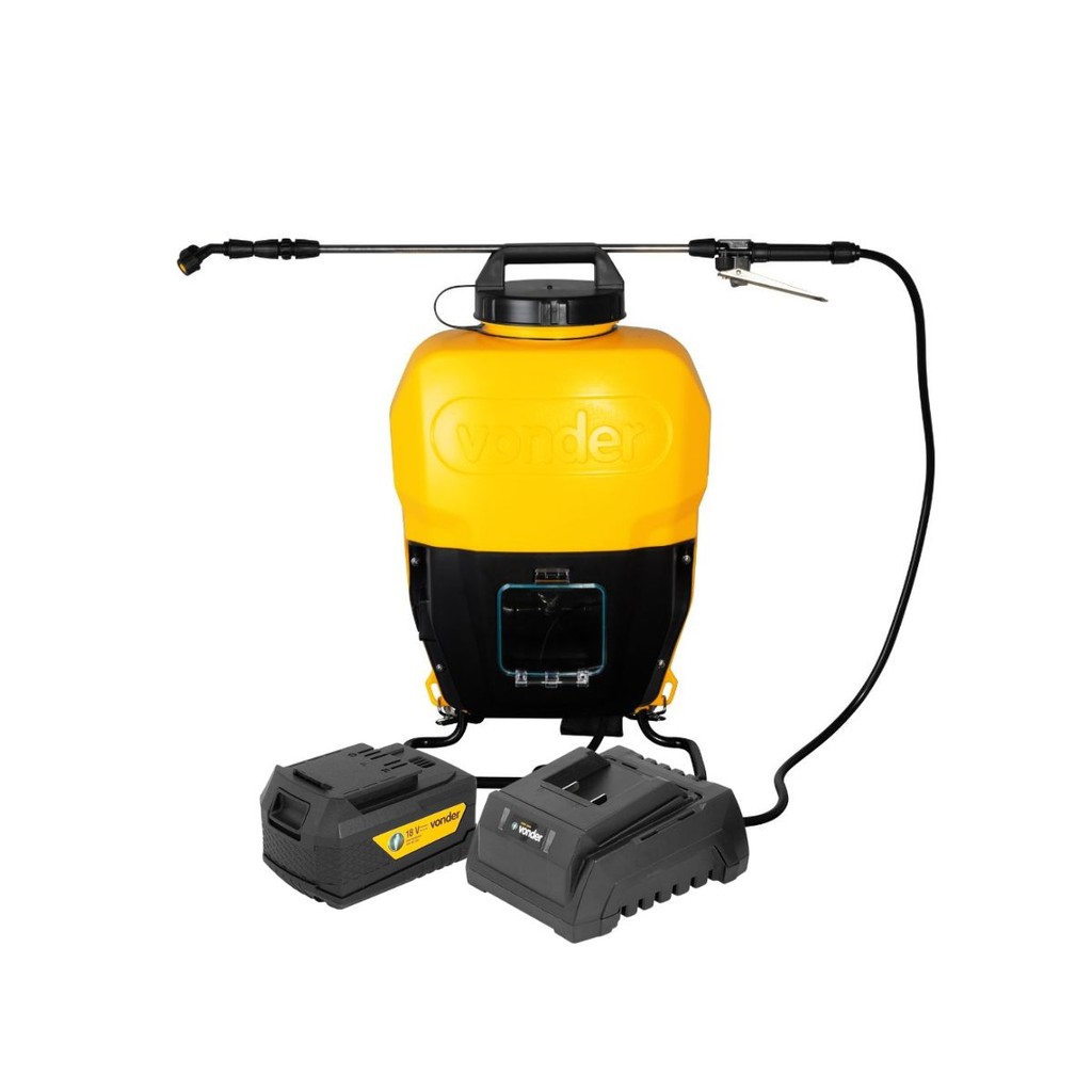 Kit Pulverizador agrícola IPV1836 bateria+carregador VONDER em Oferta na Shopee