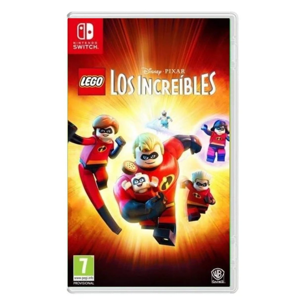 jogo LEGO THE INCREDIBLES nintendo switch europeu