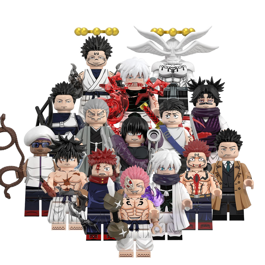 WM6200-WM6202 Series Anime Action Figure Brinquedos De Coleção De Blocos De Construção Para Crianças em Oferta na Shopee