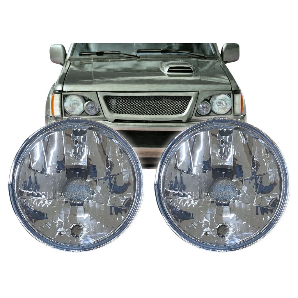 Par Farol Para Mitsubishi L200 Pajero Sport TR4 Ford Cargo Agrale - Spare Parts and Accessories for Vehicles