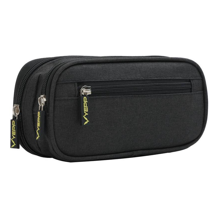 Estojo Dois Compartimentos Preto: Onde Comprar | BuscaProdutos