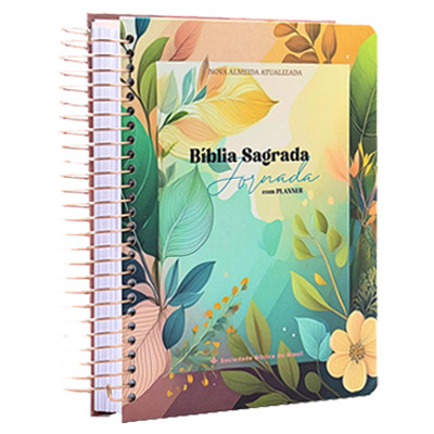 Bíblia Jornada Slim com Planner | NAA | Espaço Para Anotações | Capa Dura Espiral - Books & Magazines
