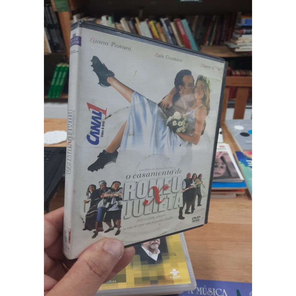 DVD: O casamento de Romeu e Julieta editora Bruno Barreto