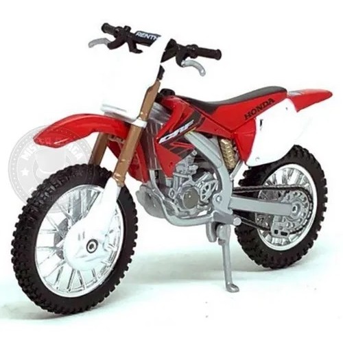Miniatura Moto Honda Crf 450r Vermelha Maisto 1/18