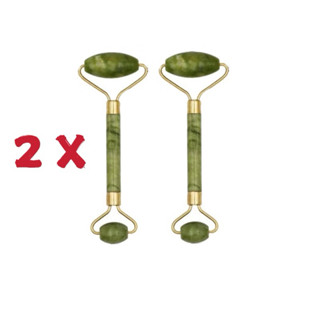 2 Rolos Massageador Pedra De Jade Massagem Facial Anti Rugas em Oferta na Shopee