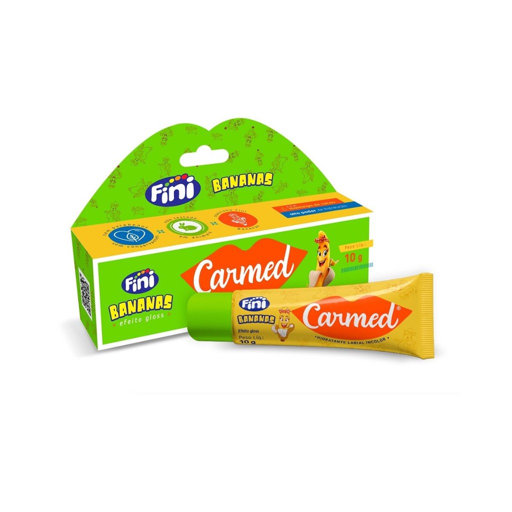 Protetor Labial Carmed Fini Bg 10g Banana