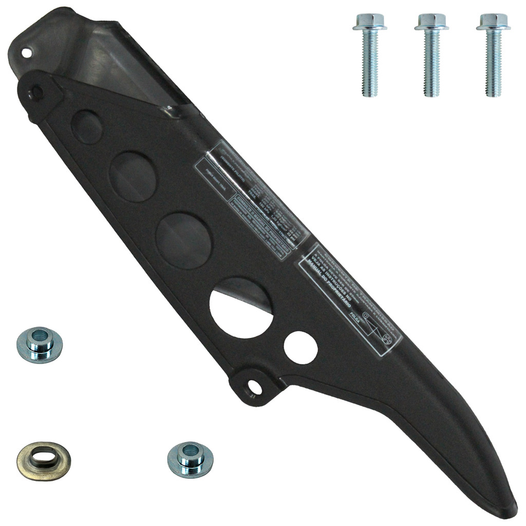 Protetor porta cobre corrente NXR125 NXR150 Bros NXR160 XR250 Tornado NX400 Falcon XRE190 XRE300 parafusos