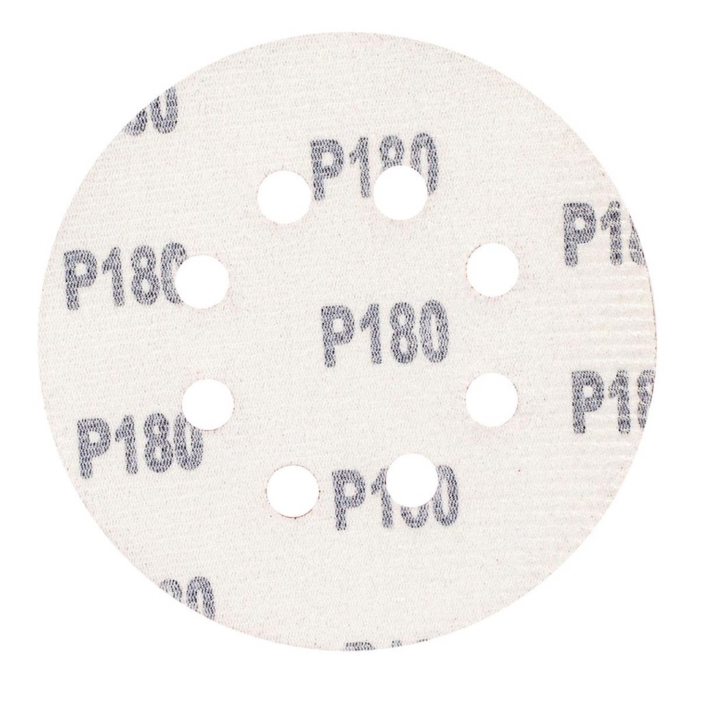 Disco de Lixa Com Velcro 5'' GR. 180 Com 10 Unidades (243,0025) - Rocast