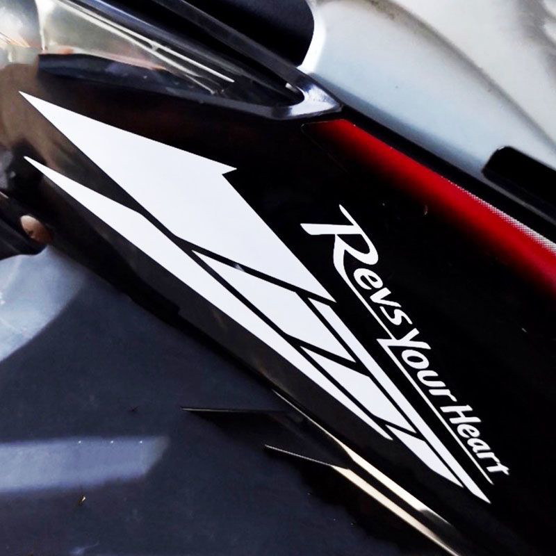 Adesivos De Para-Choque Yunchuang São Adequados Yamaha Motocicleta motor Bicicleta pedal Adesivo Decorativo À Prova D'ág
