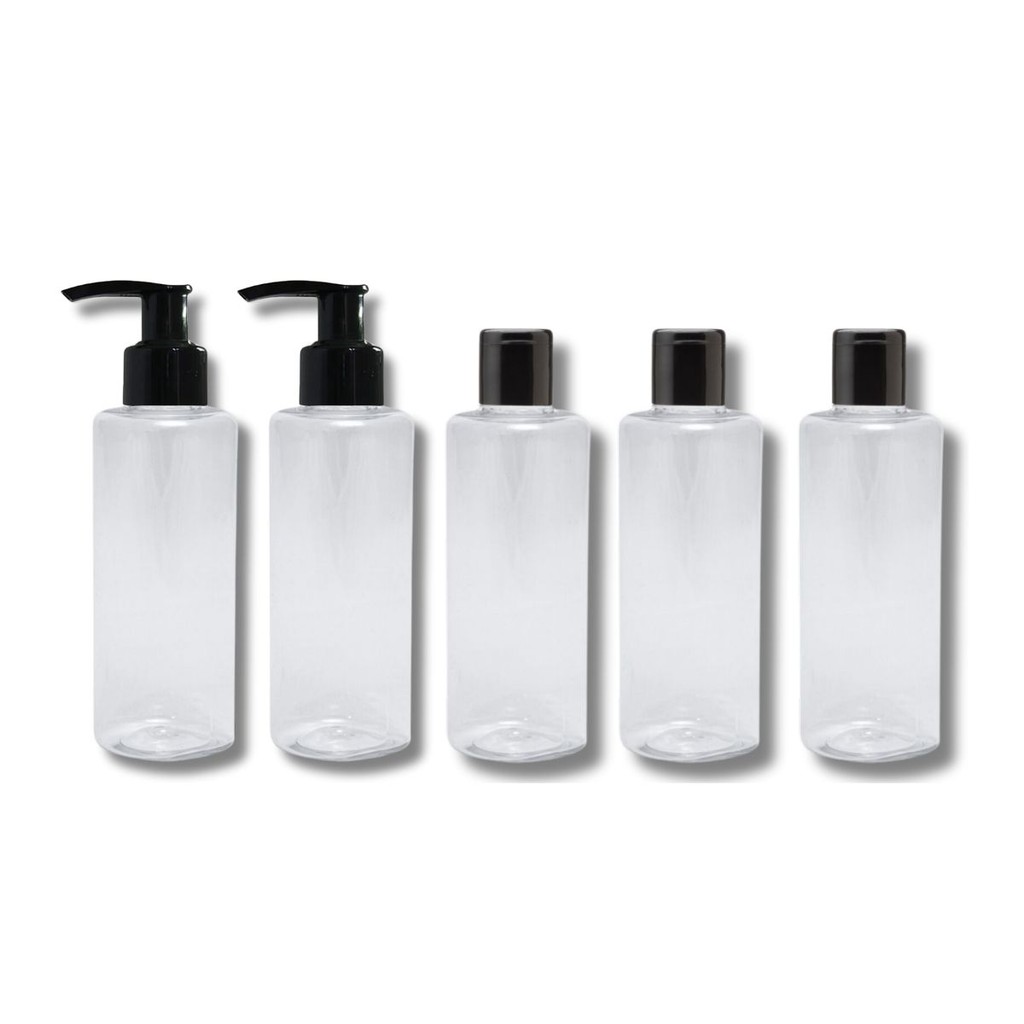 3 Frascos Pote Fliptop 2 Válvula Pump 100ml Viagem Shampoo em Oferta na Shopee