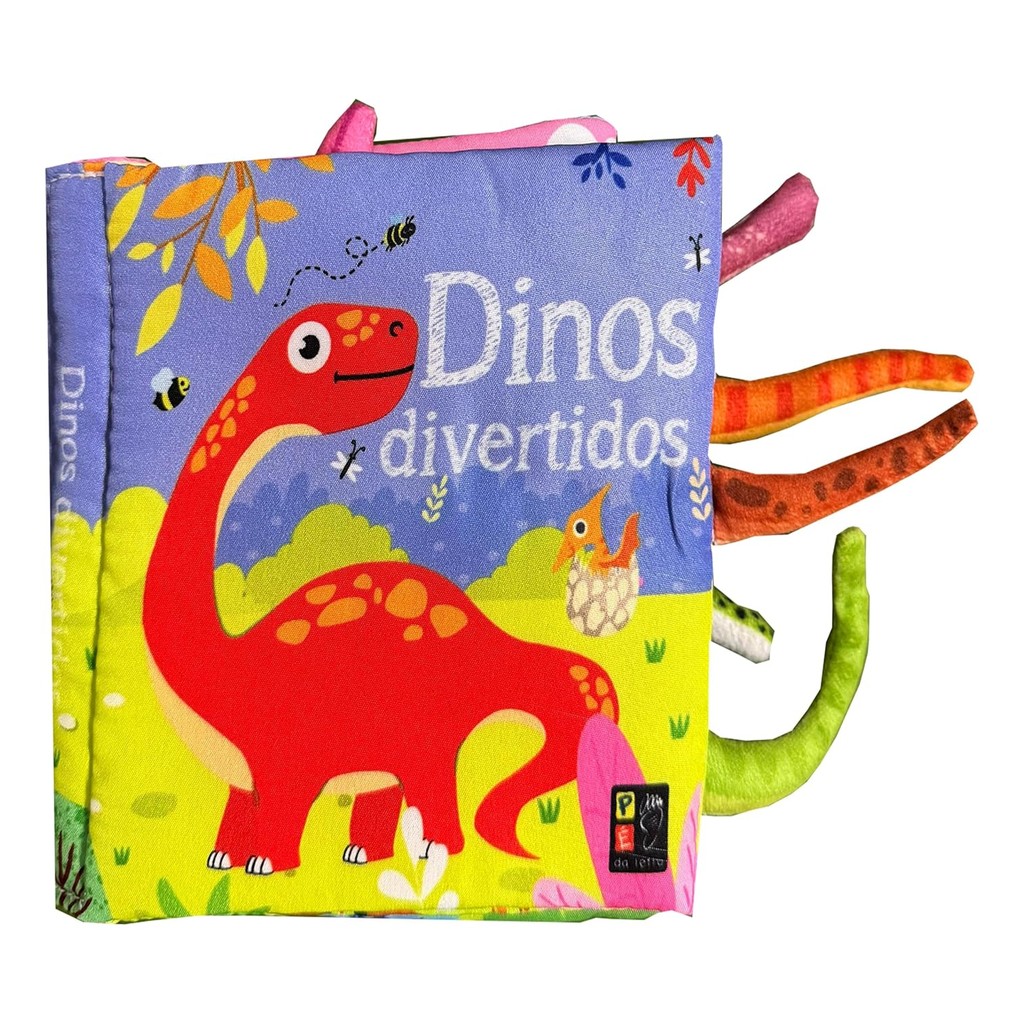 Livro de Tecido - Dinos Divertidos em Oferta na Shopee