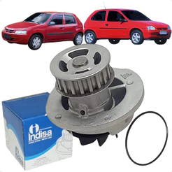 Bomba Água Corsa Celta 1.0 1.4 1.6 8v EFI MPFI 1994 1995 1996 1997 1998 1999 2000 2001
