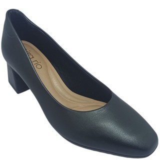 Sapato Beira Rio Feminino Napa Turim com Salto 6,5cm Bloco em Oferta na Shopee