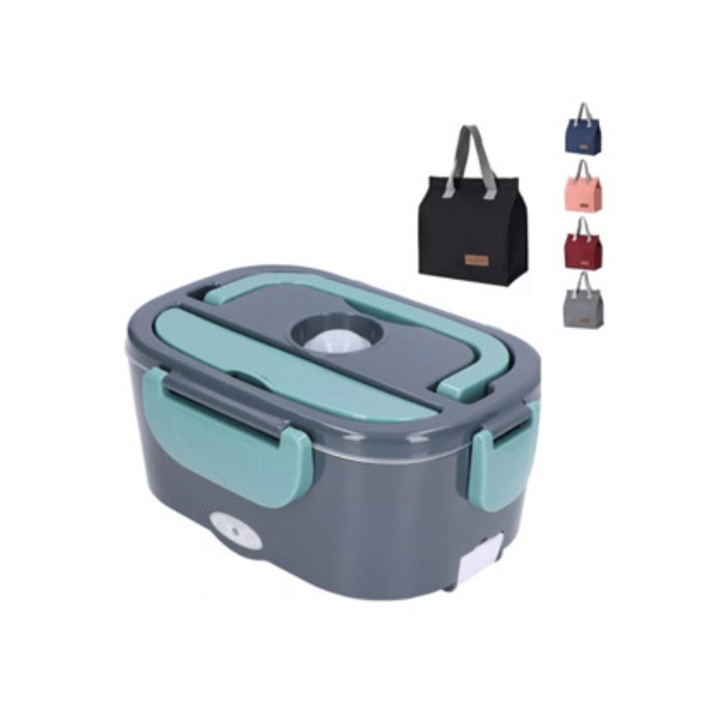 Marmita Eletrica Bivolt 1.5L 12v/24v C/Bolsa Uber Taxi Trabalho- Bolsa Térmica Transporte