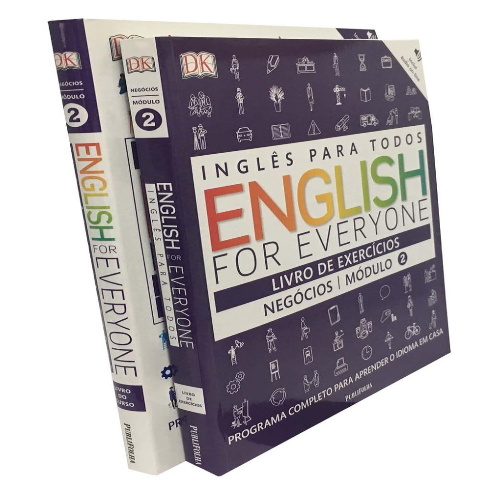 Inglês Para Todos: Négócios 2  - Livro do Curso + Livro de Exercícios autor n/c