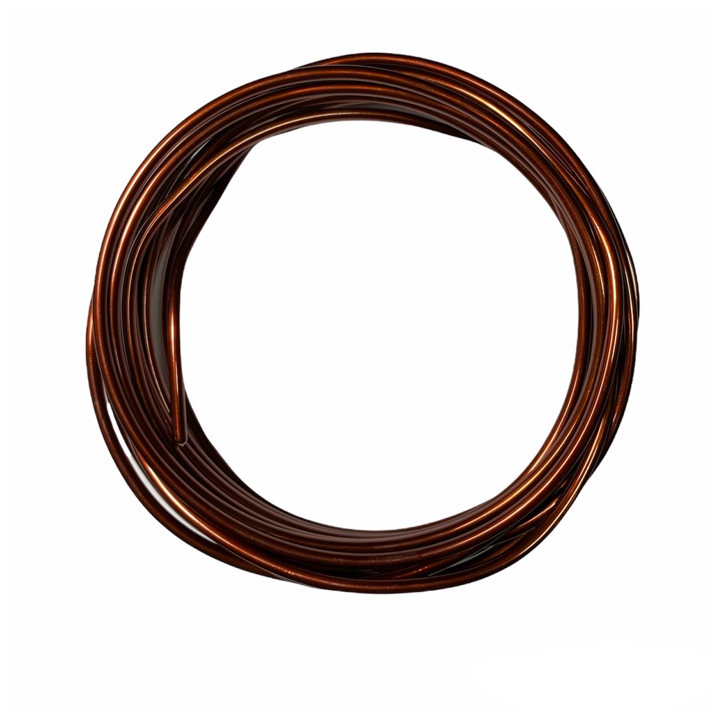 Arame para bonsai 3,264mm 100g arame de aluminio esmaltado n8 AWG8 dobrar plantas e orquideas