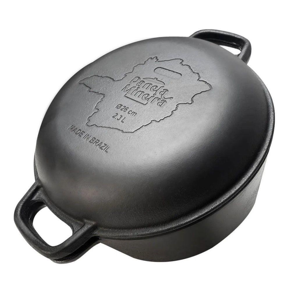 Panela Forno Holandes Mg 28 Cm 8,2 L Em Ferro Fundido Panela Mineira em Oferta na Shopee