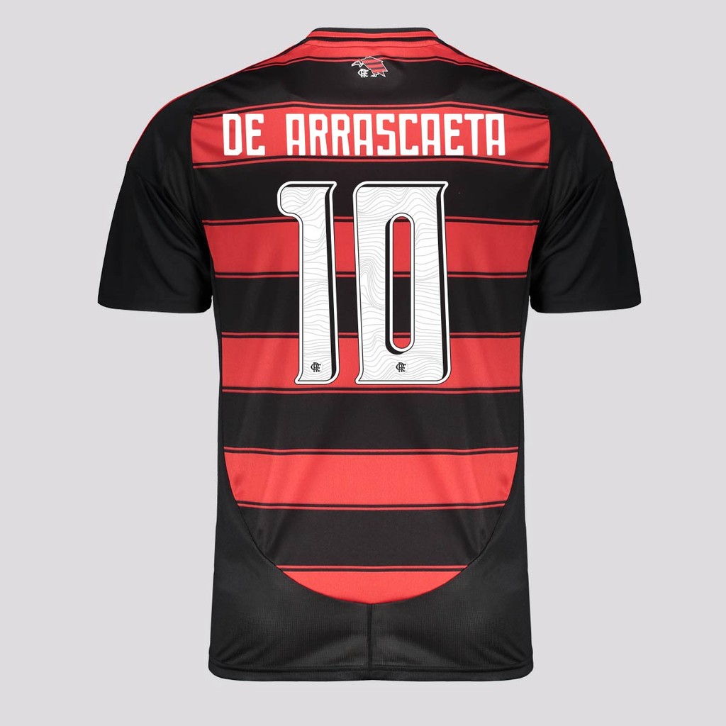 Camisa Adidas Flamengo I 2025 10 De Arrascaeta - Men Clothes