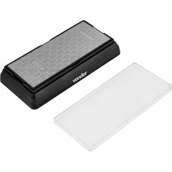 Pedra Afiar Diamantada 7 Pol Dupla Face G600 G1200 Vonder