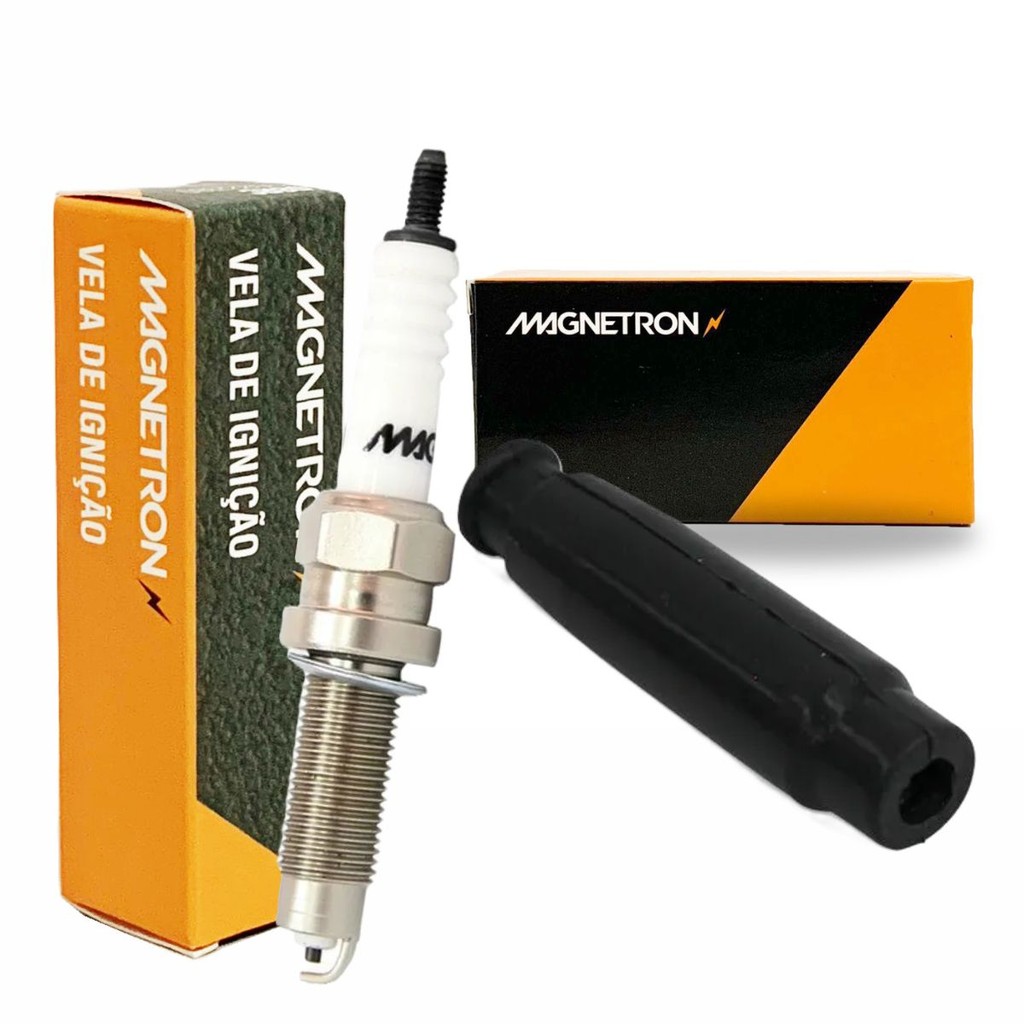 Vela de Ignição + Cachimbo Cb 250f Twister / Cb 300f Twister Magnetron