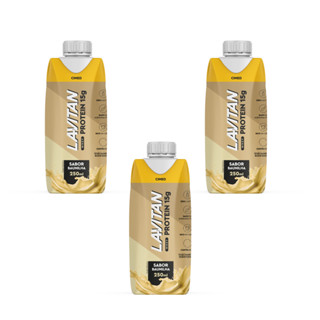 Kit 3 und Lavitan Whey Protein Sabor Baunilha 250ml em Oferta na Shopee