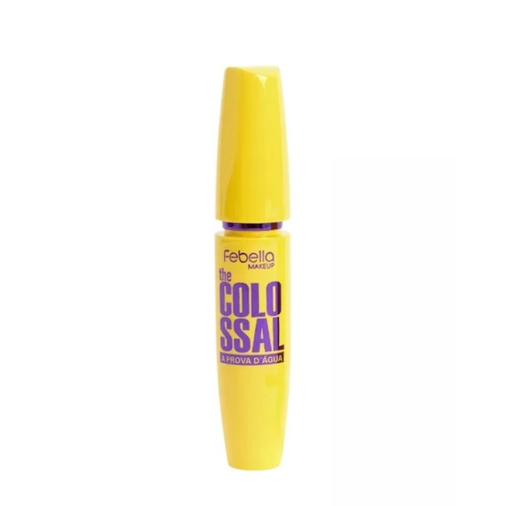Mascara Rimel Preto Colossal Super Febella