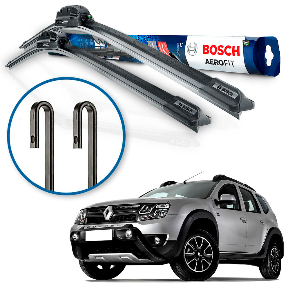 Par Palheta Limpador Parabrisa Renault Duster 2011 2012 2013 a 2020
